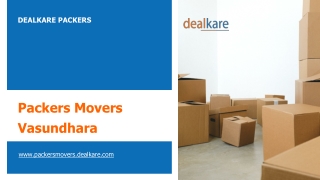 Leading Packers and Movers in Vasundhara - DealKare