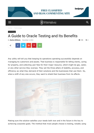 A Guide to Oracle Testing and Its Benefits