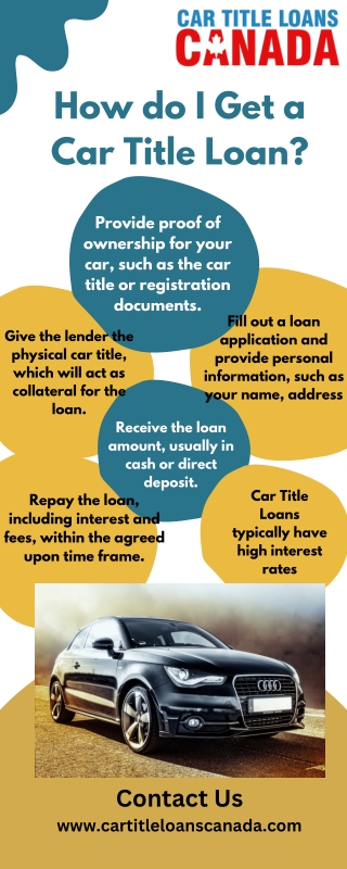 How do I get a car title loan?