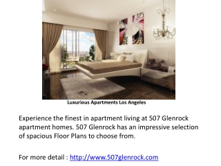507 glenrock apartments, luxurious apartment homes