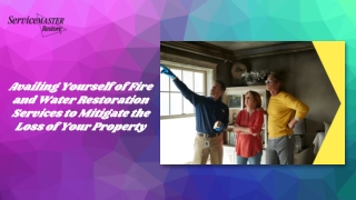 Water Damage Restoration Expert :  Service Master Remediation Service
