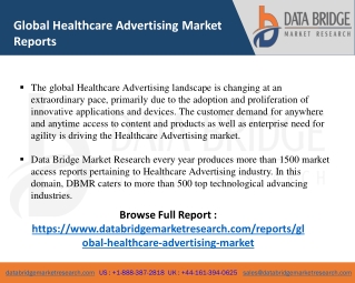 Healthcare Advertising Market -ICT