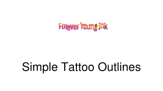 Simple Tattoo Outlines
