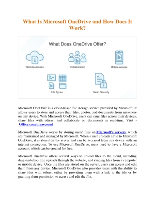 What Is Microsoft OneDrive and How Does It Work?