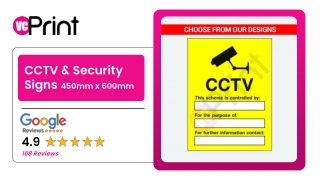 CCTV & Security Signs