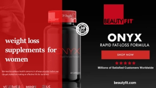 Buy best weight loss & pre-workout supplements for women from USA’s #1 brand. BeautyFit® supplements are most trusted fo