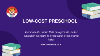 Low-Cost Preschool in Ghaziabad - London Kids