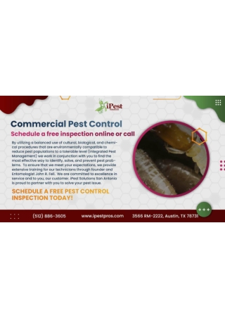 commercial pest control ipest prose