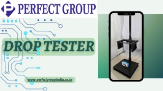 Drop tester | Perfectgroupindia