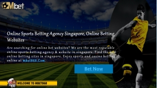 Online Sports Betting Singapore