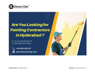Painting Contractors in Hyderabad