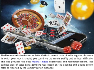 Madhur Matka