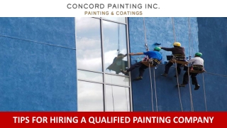Tips for Hiring a Qualified Painting Company