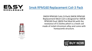 Smok RPM160 Replacement Coil-3 Pack