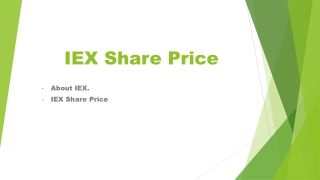 IEX Share Price | Motilal Oswal