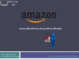 Amazon BDS-C00 BY OfficialQa