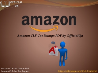 Amazon CLF-C01 BY Officialqa