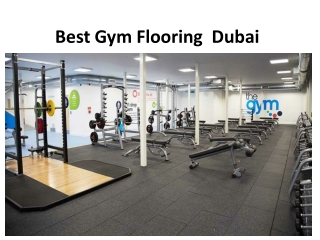Best Gym Flooring  Dubai