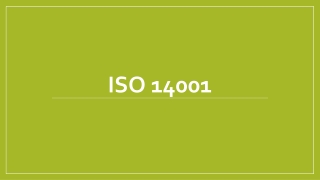 ISO 14001