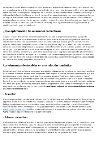 Maneras espectaculares de mejorar tu relación