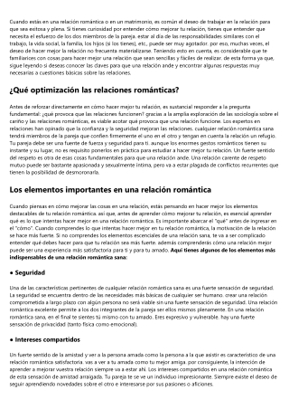 Formas de fortalecer tu relación