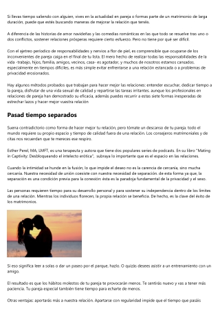 Formas de hacer mas fuerte tu relación