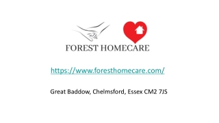 Forest Home Care PPT