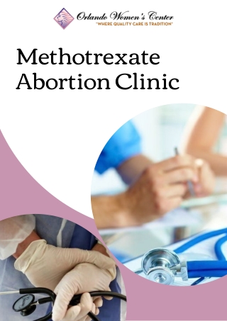Methotrexate Abortion Clinic | Womenscenter