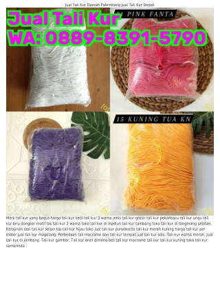 p౦889_8391_5ᜪ9౦ (WA) Perbedaan Tali Paracord Dan Tali Kur Tali Kur 1 Kg Berapa M