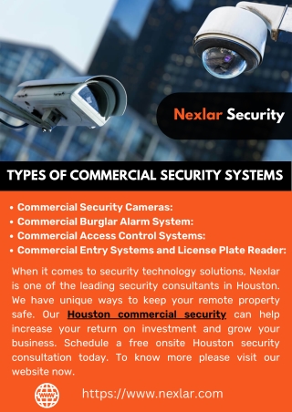 Types of Commercial Security Systems