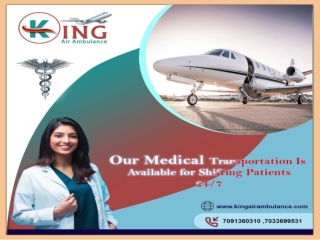 King Air Ambulance Services in Patna with Best Medical Team