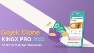 Gojek Clone KingX Pro 2023 The Super Business App