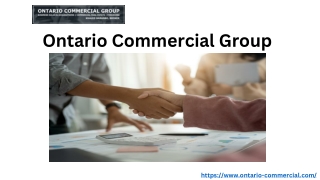 The Best Commercial Real Estate Agent In Ontario