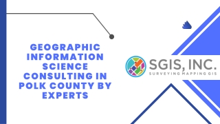 Geographic Information Science Consulting in Polk County By Experts