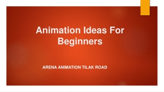 Animation Ideas - Arena Animation Tilak Road