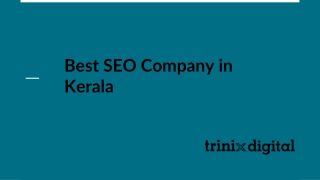 Best SEO Company in Kerala - 2023