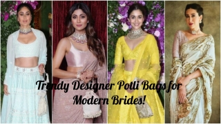 Trendy Designer Potli Bags for Modern Brides!
