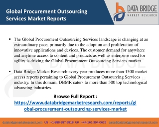 Procurement Outsourcing Services -ICT