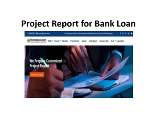 Project Report for Bank Loan