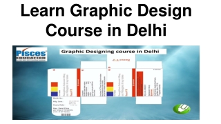 Learn Graphic Design Course in Delhi