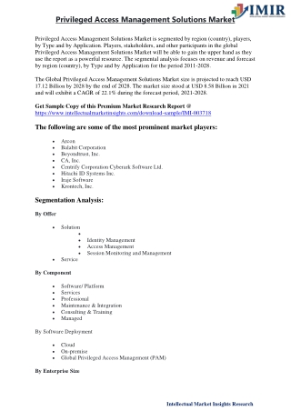 Japan Privileged Access Management Solutions Market