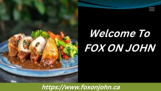 Fox And Fiddle Toronto