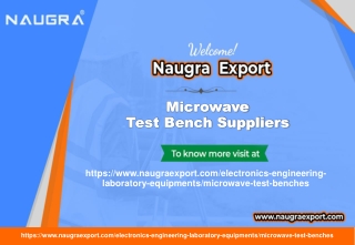 Microwave Test Bench Suppliers