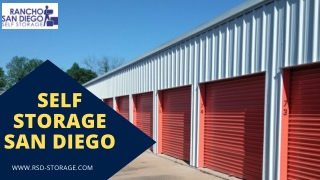 Self-storage services in San Diego
