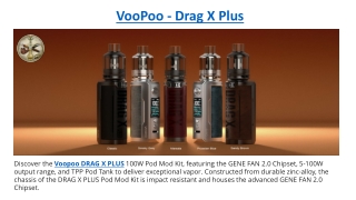 VooPoo - Drag X Plus