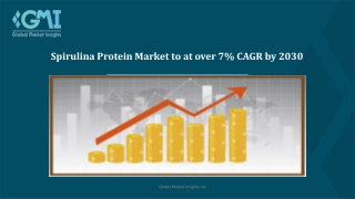 Spirulina Protein Market Forecast and Outlook 2030