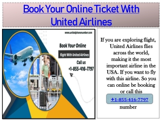 United Airlines Provide Best Customer Service Policy