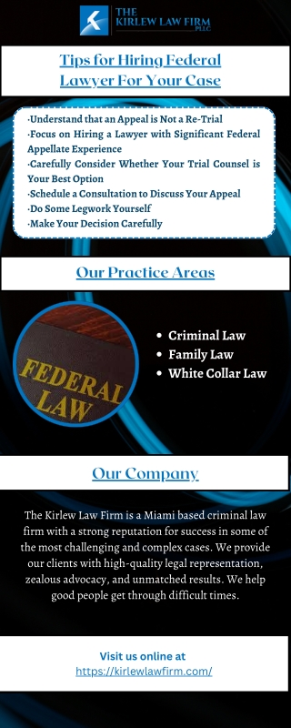 Tips for Hiring Federal Lawyer For Your Case