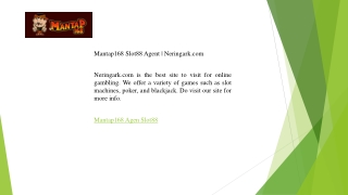 Mantap168 Slot88 Agent  Neringark.com