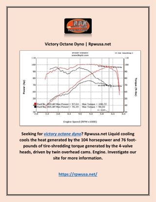 Victory Octane Dyno | Rpwusa.net